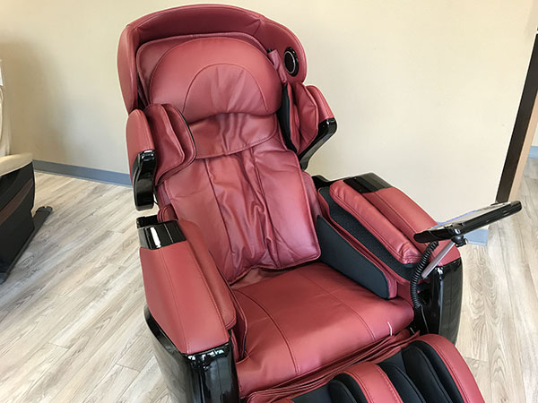 Osaki OS-3D Pro Cyber Massage Chair Recliner in Red